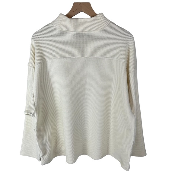 Madewell Funnelneck Drop-Shoulder Top Sweater Size XL - Picture 7 of 7